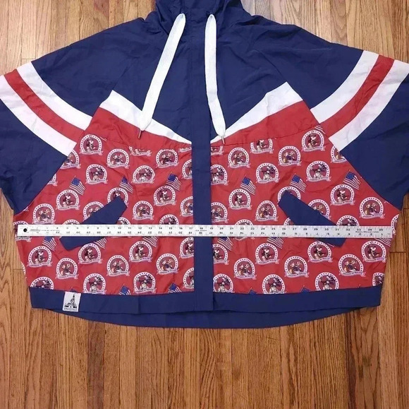 Disney World Vault Collection Adult Windbreaker Parka Size XXL - Picture 9 of 9